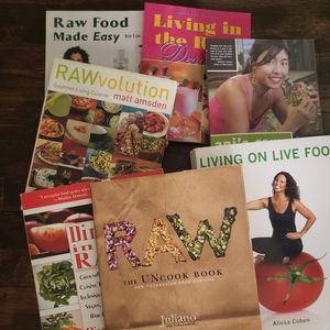 Vegan, Raw cookbooks